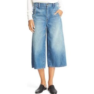 VINCE Denim Culottes in Atwood Wash Size 27